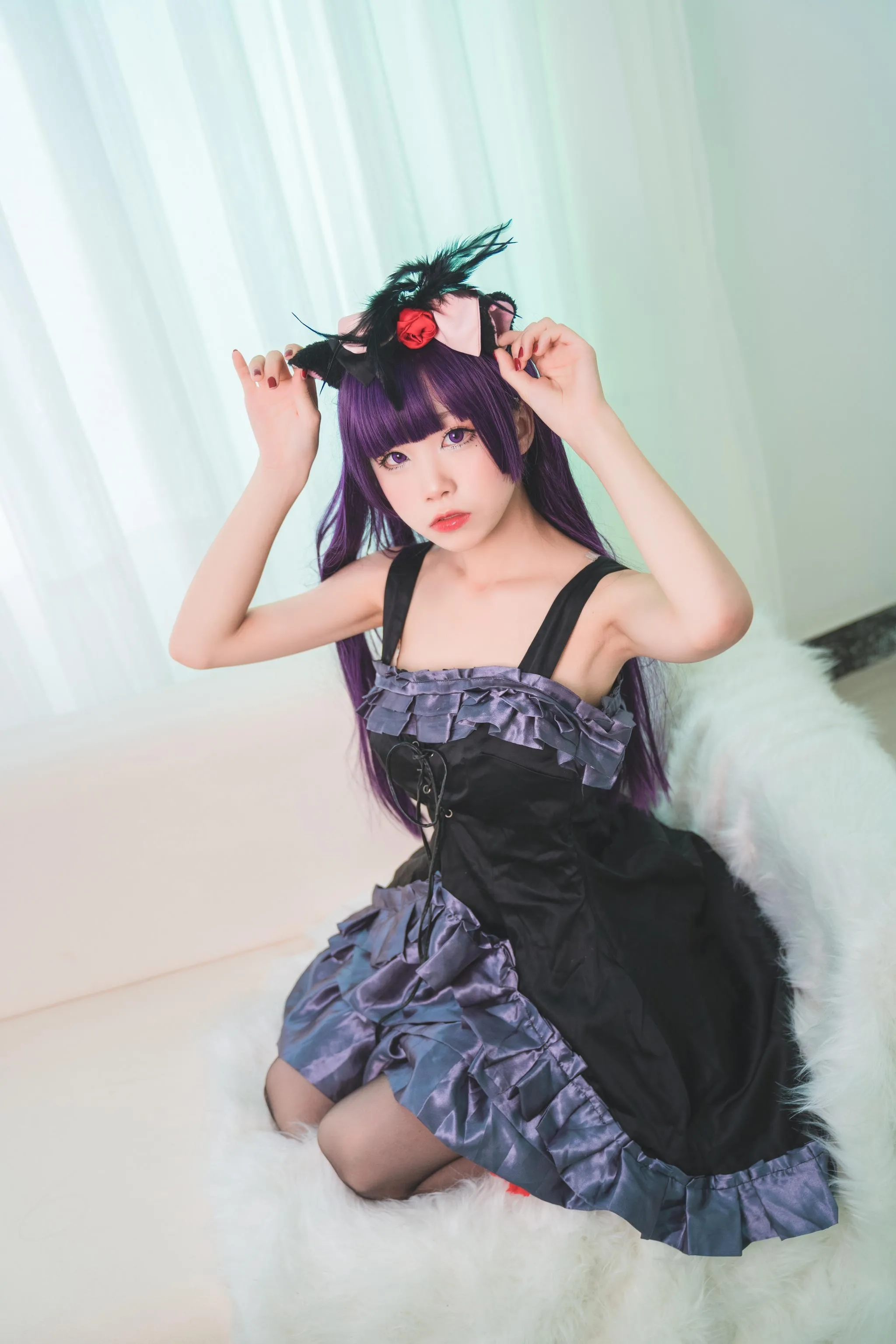 水淼 – NO.22 黑猫 冷门小礼服 [9P]插图8